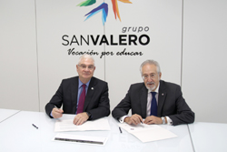 Firma convenio RACZ-Grupo San Valero, noviembre 2019